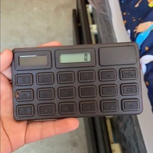 Calculator chocolate